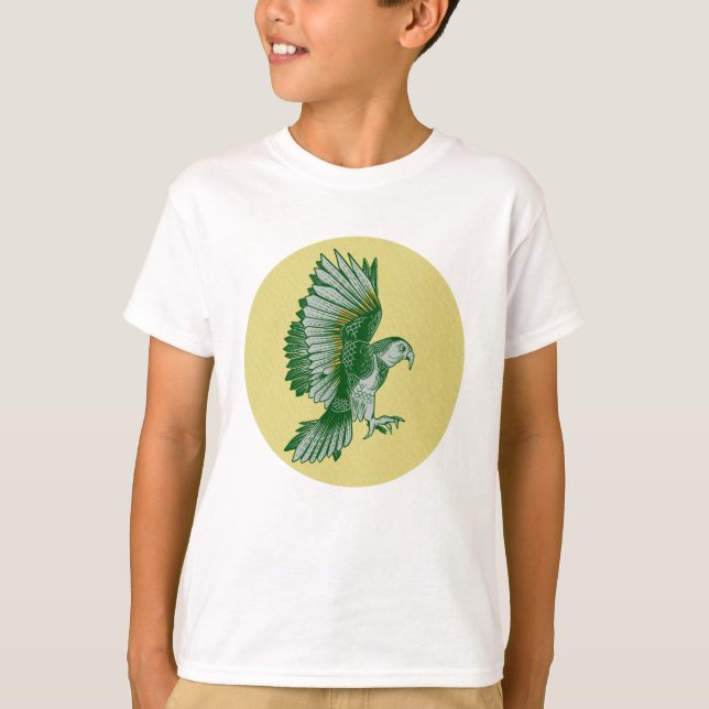 Kea NZ BIRD T Shirt (Framsida)