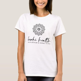 Keahi Logotyp Black on White T Shirt