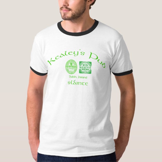 kealeyspub t shirt (Framsida)