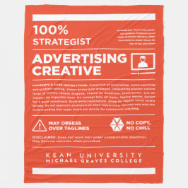 Kean MGC Advertising Care Label Fleecefilt