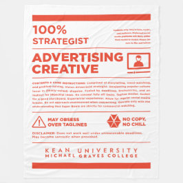 Kean MGC Advertising Care Label Fleecefilt