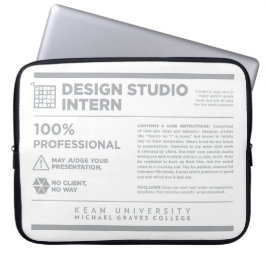 Kean MGC Design Studio Märkesetikett Laptop Fodral