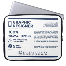 Kean MGC Grafisk Design Märkesetikett Laptop Fodral