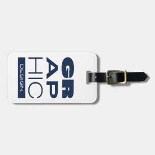 Kean MGC Graphic Design Loggage Tag Bagagebricka