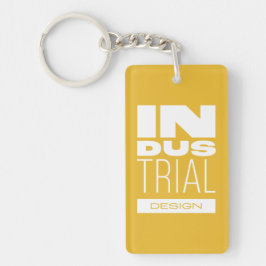 Kean MGC Industrial Design Acrylic Keychain
