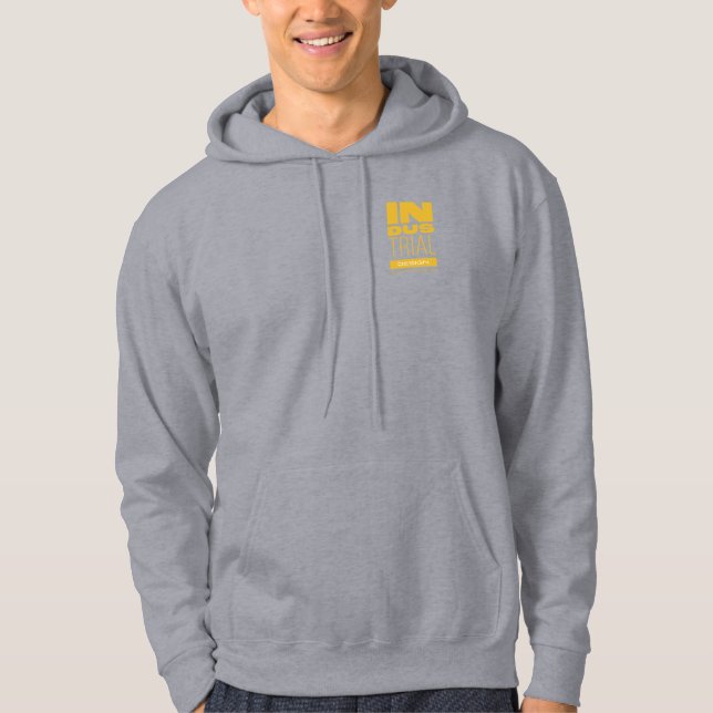 Kean MGC Industrial Design Basic Hooded Sweatshirt (Framsida)