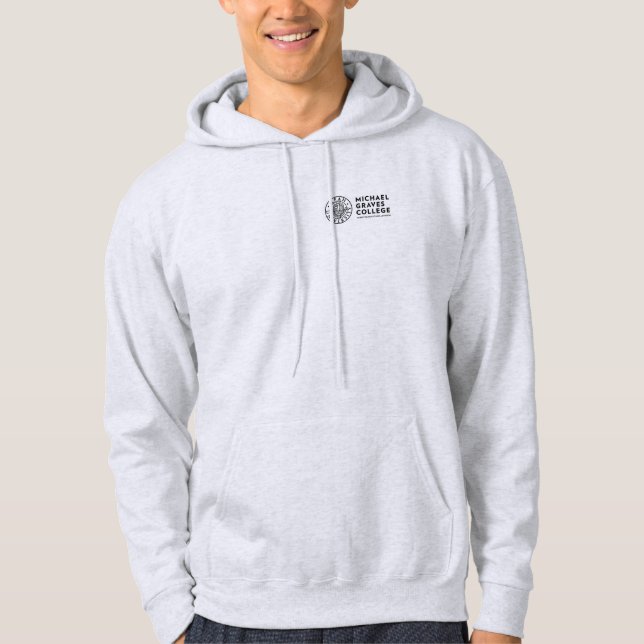 Kean MGC Michael Graves College Dragkedja Hoodie (Framsida)