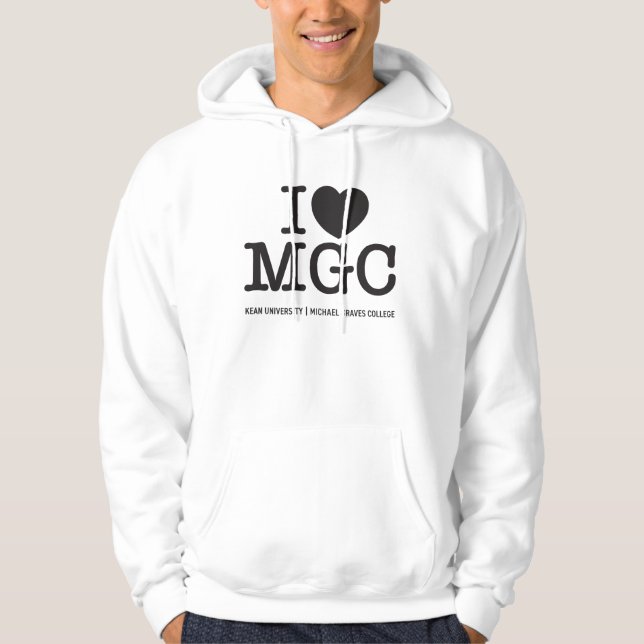 Kean MGC Michael Graves College Hoodie (Framsida)