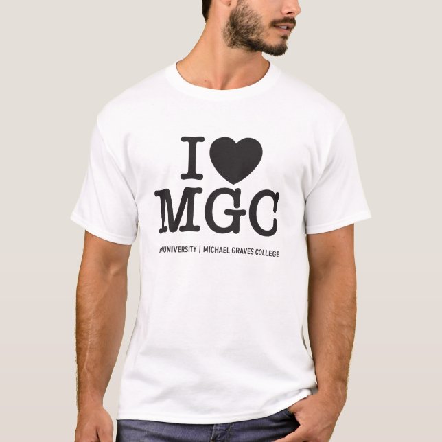 Kean MGC Michael Graves College T-Shirt (Framsida)