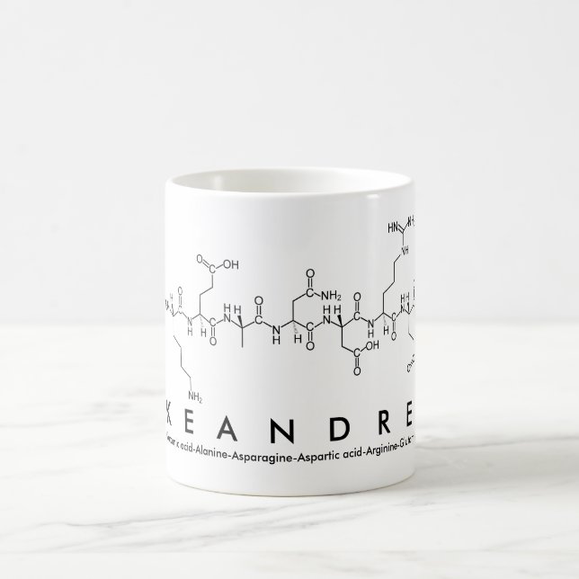 Keandre peptide namn mugg (Center)