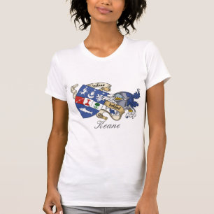 Keane familjvapensköld tee shirt
