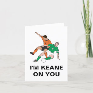 KEANE på dig! Födelsedag, årsdag, Alla hjärtans da Tack Kort