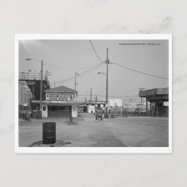 Keansburg Amusement Park, Keansburg, NJ Vykort (Framsida)