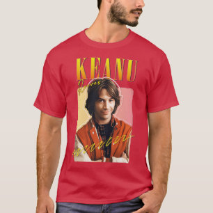 Keanu Reeves 90s Stil Original Aesthetic Design T Shirt