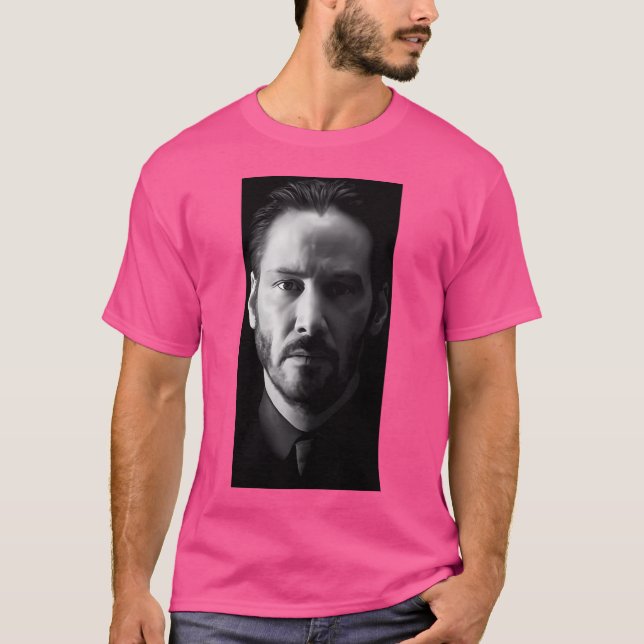 Keanu Reeves T Shirt (Framsida)