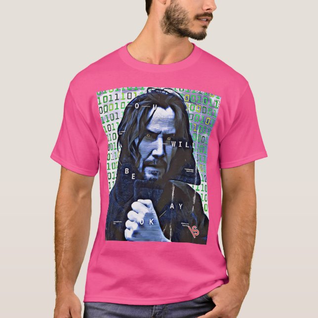 Keanu Reeves T Shirt (Framsida)