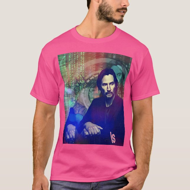 Keanu Reeves T Shirt (Framsida)