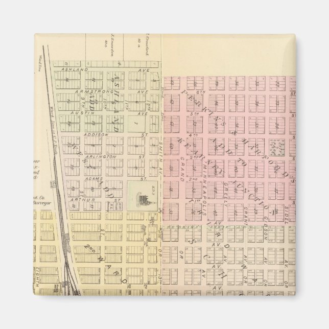 Kearney City Nebraska Magnet (Framsidan)