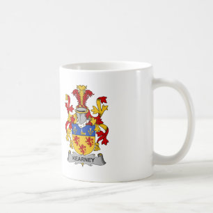 Kearney familjvapensköld kaffemugg