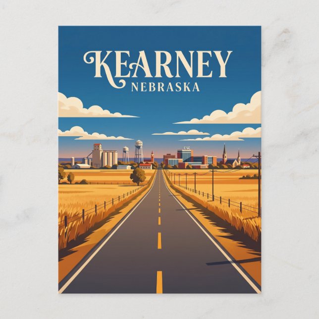 Kearney USA Vykort (Framsida)