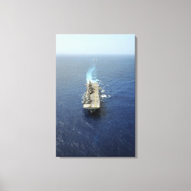 Kearsarge Amphibious Redo Group Canvastryck (Framsida)