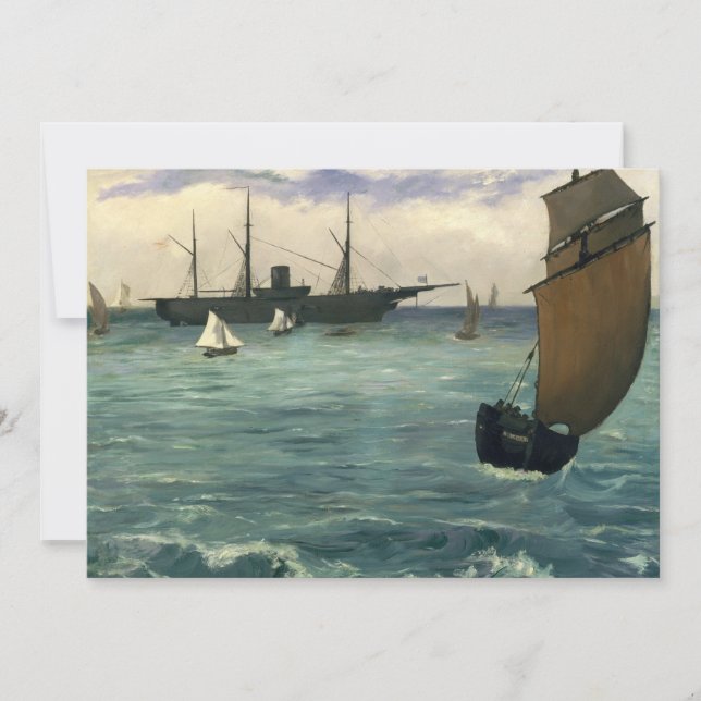 Kearsarge i Boulogne | Édouard Manet (Framsida)