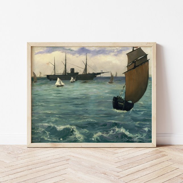 Kearsarge i Boulogne | Édouard Manet Poster (Skapare uppladdad)