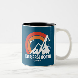 Kearsarge North New Hampshire Sol Eagle Två-Tonad Mugg