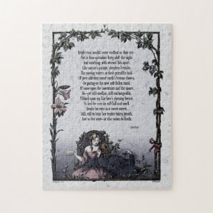 Keats "Bright Star" Victorian Art Poetry Puzzle Pussel