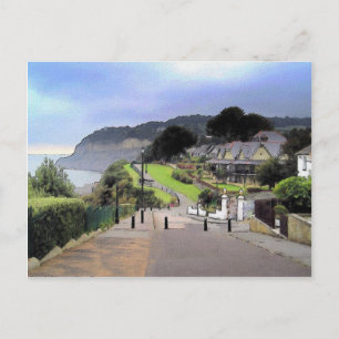 Keats Grönt, Shanklin, Isle of Wight, England Vykort