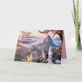 Keats Valentine's Day Card 4 Helgkort