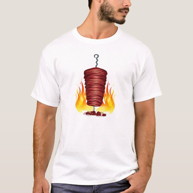Kebab Kung Master T-Shirt (Framsida)