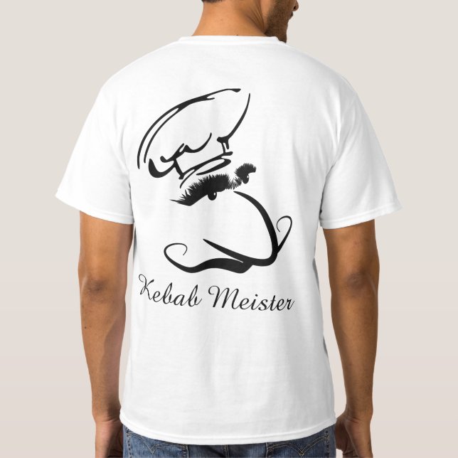 Kebab Mäster T Shirt (Baksida)