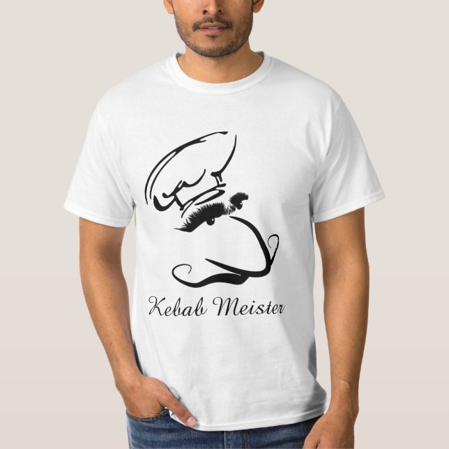 Kebab Mäster T Shirt (Framsida)