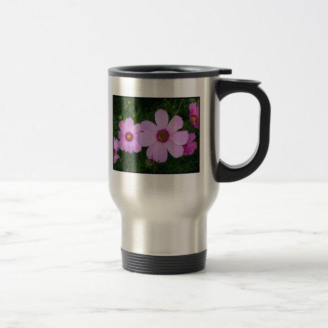 Kedja av rosa kosmos resemugg (Höger)