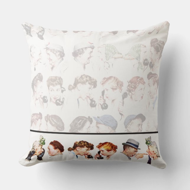 Kedja av skvaller kudde (Framsida)