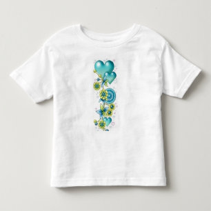 kedjade hjärtan t-shirt