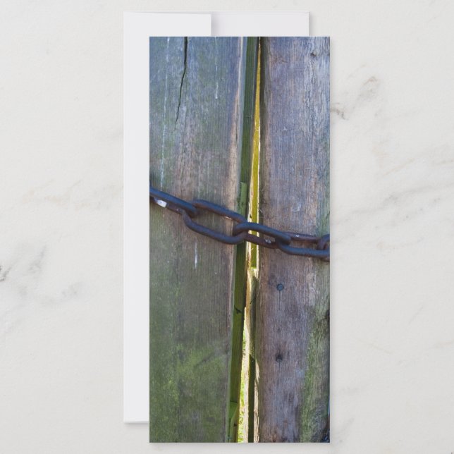 Kedjan på trä (Framsida)