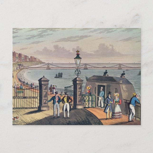 Kedjan Pier på framsidan i Brighton Vykort (Framsida)