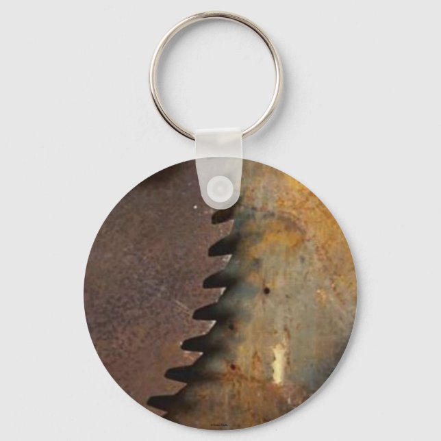 Kedjan Saw Blade Keychain Nyckelring (Framsida)