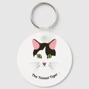 Kedjan Tiniest Tiger Logotyp Keychain Nyckelring