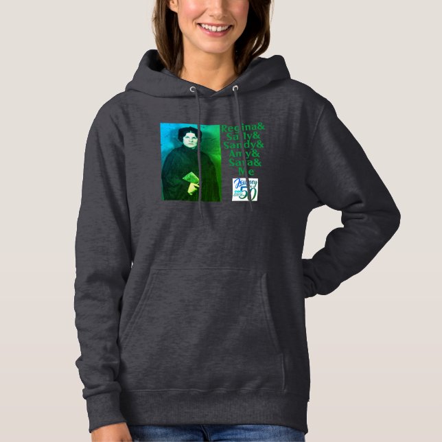 Kedjan Women Rabbis Hoodie T Shirt (Framsida)