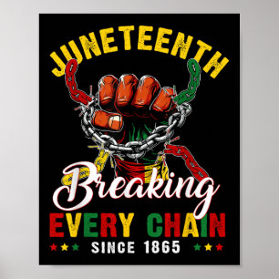 Kedjans tjugonde brytning sedan 1865 Manar Wom Poster
