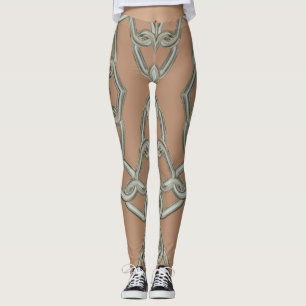 Kedjar den förbindelse och röra oss damasker leggings