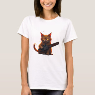 kedjekedja katt skjorta Klassisk T-Shirt