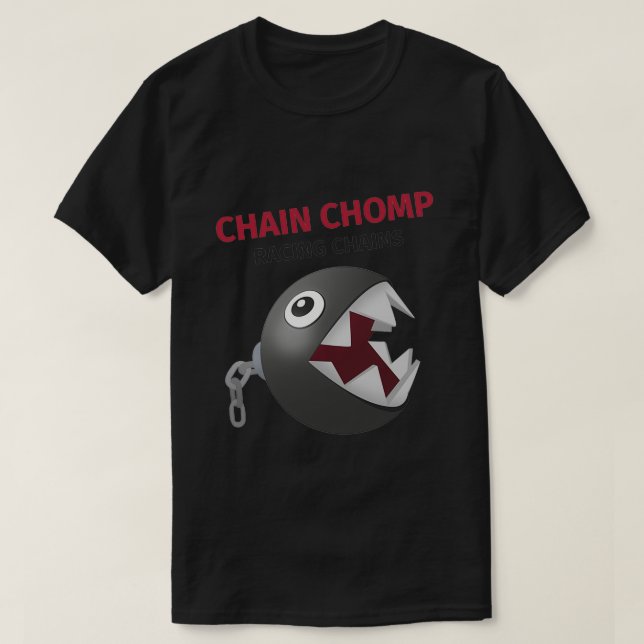 Kedjekedjor för Chomp-tävla T Shirt (Design framsida)