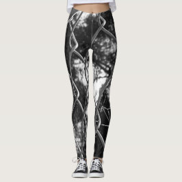 Kedjemöjligheter och spindelnät leggings