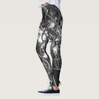 Kedjemöjligheter och spindelnät leggings