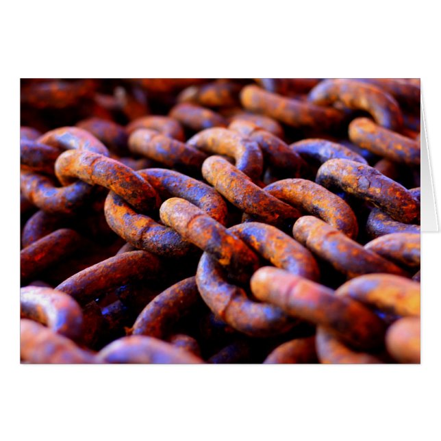 Kedjor Hälsningskort (Framsidan Horizontal)