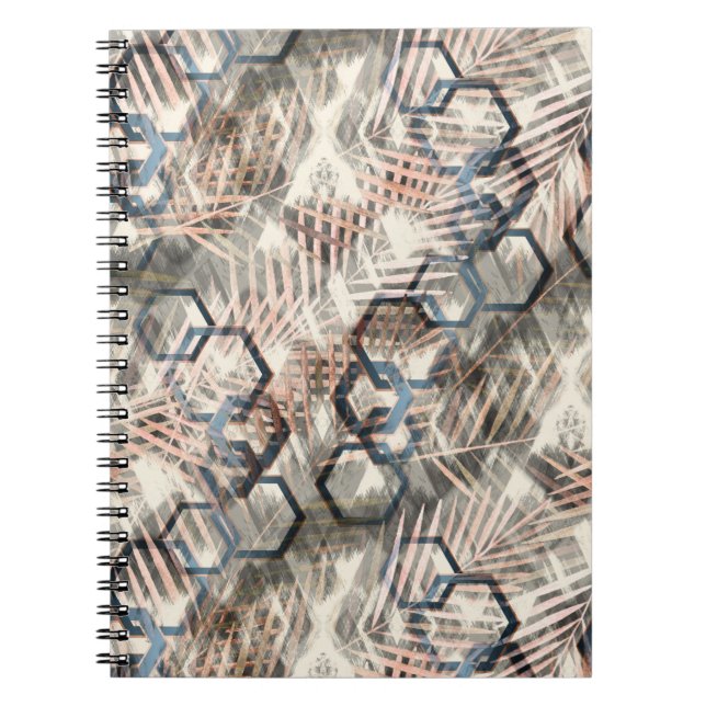 Kedjor på handflatan löv. anteckningsbok (Framsidan)